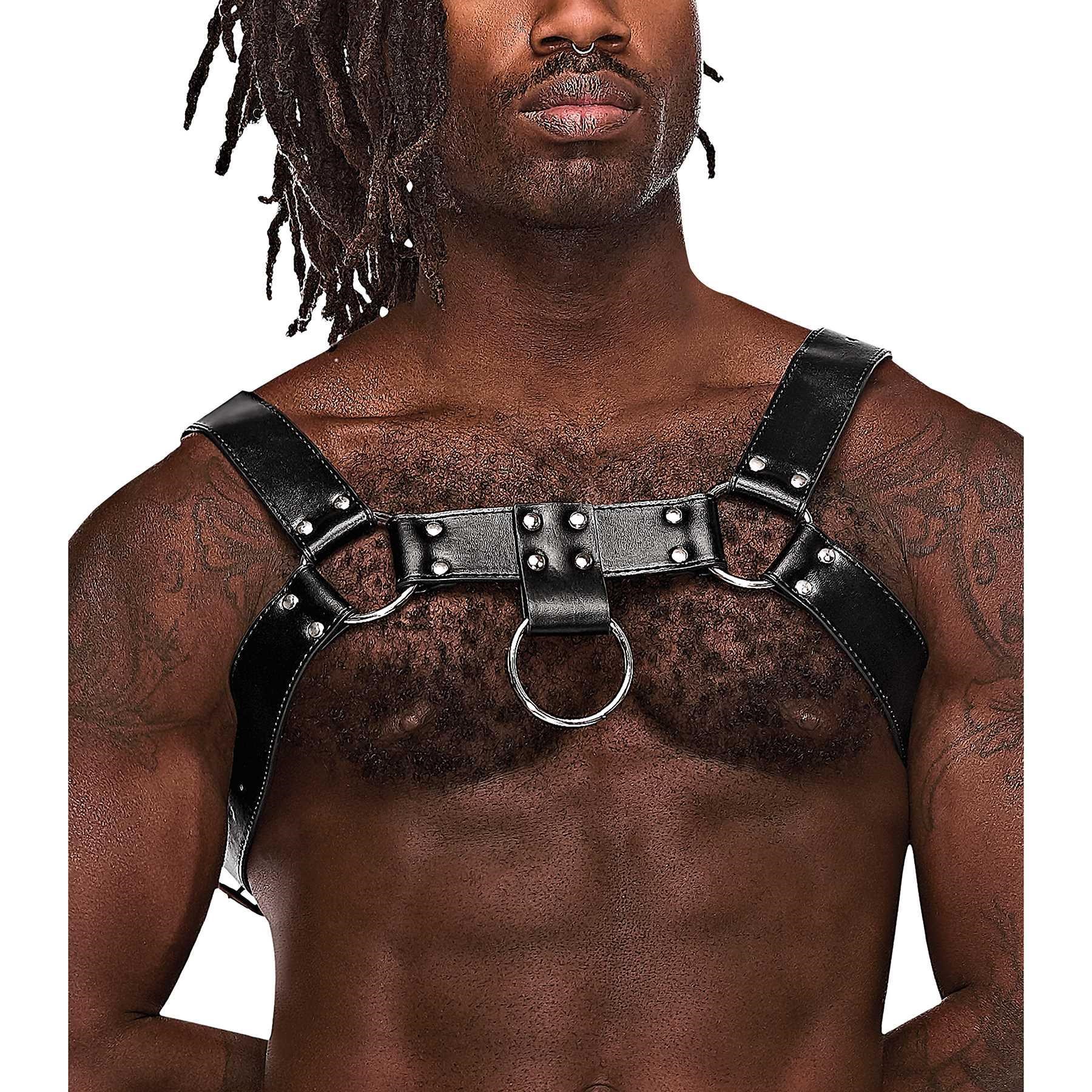 Aries Harness on male model