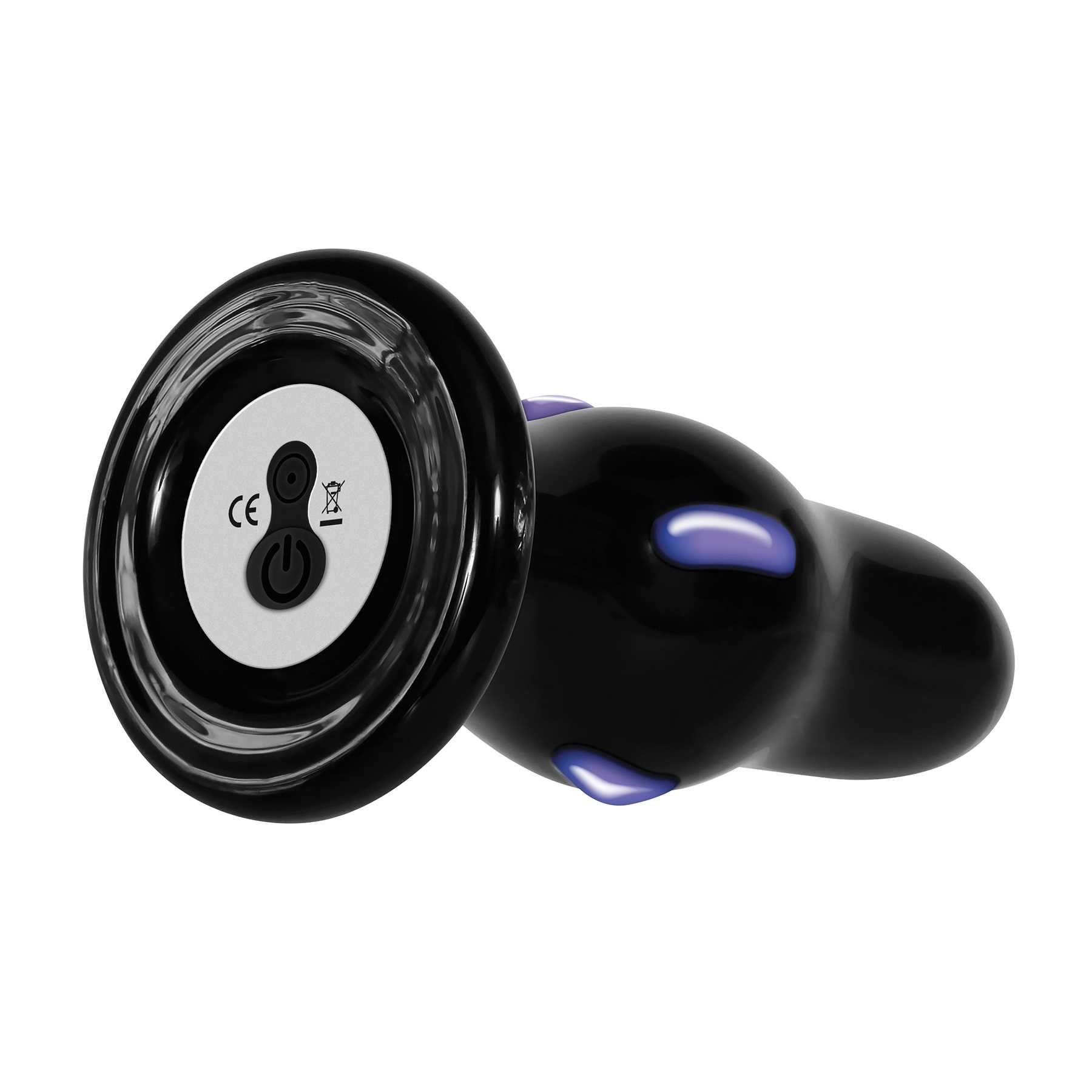 Adam & Eve Vibrating Glass Butt Plug