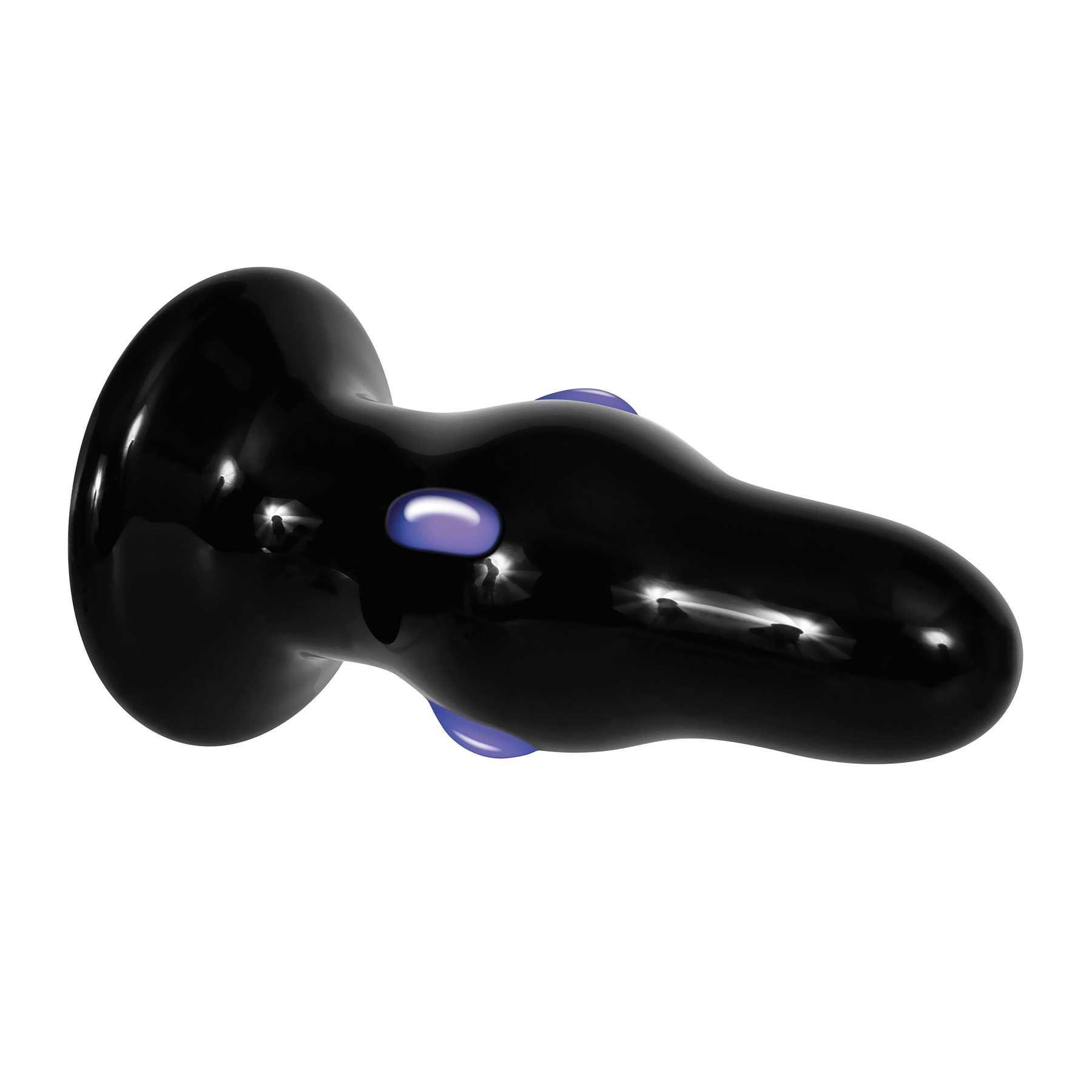 Adam & Eve Vibrating Glass Butt Plug