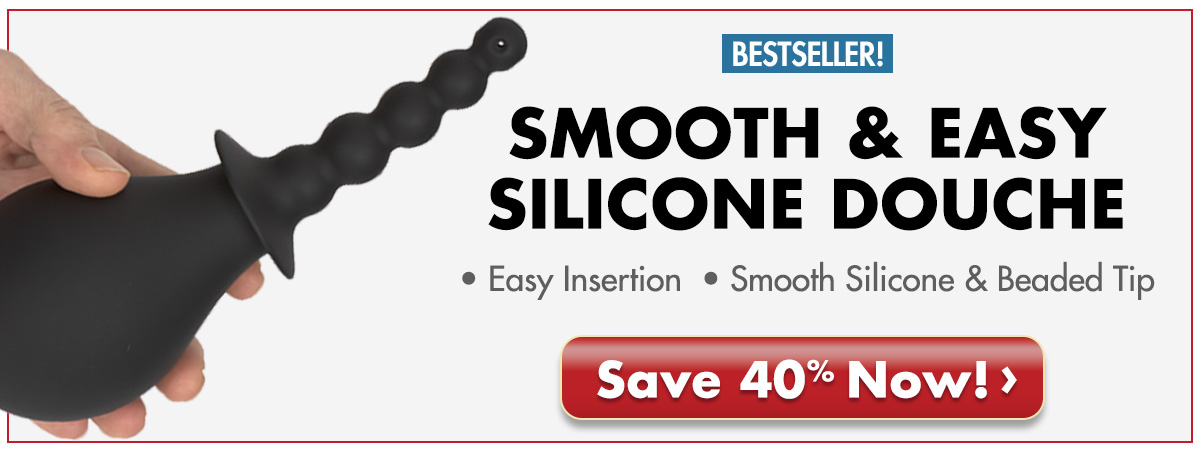 Coming Clean Has Never Been So Easy! Get The Smooth & Easy Silicone Douche Today!