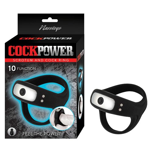 COCKPOWER SCROTUM AND COCK RING packaging
