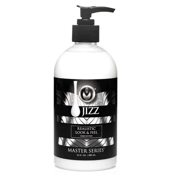 Jizz Water Based Unscented Cum-Like Body Glide 16 ounce