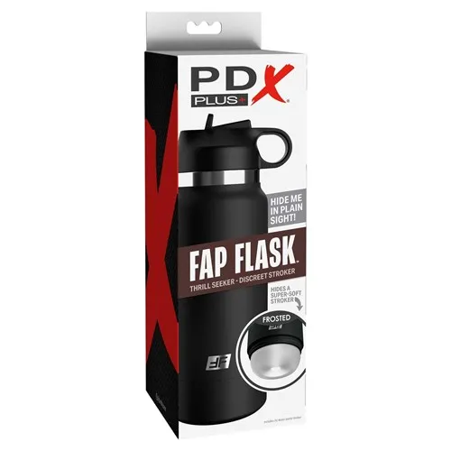 PDX Plus Fap Flask Stroker - Thrill Seeker packaging