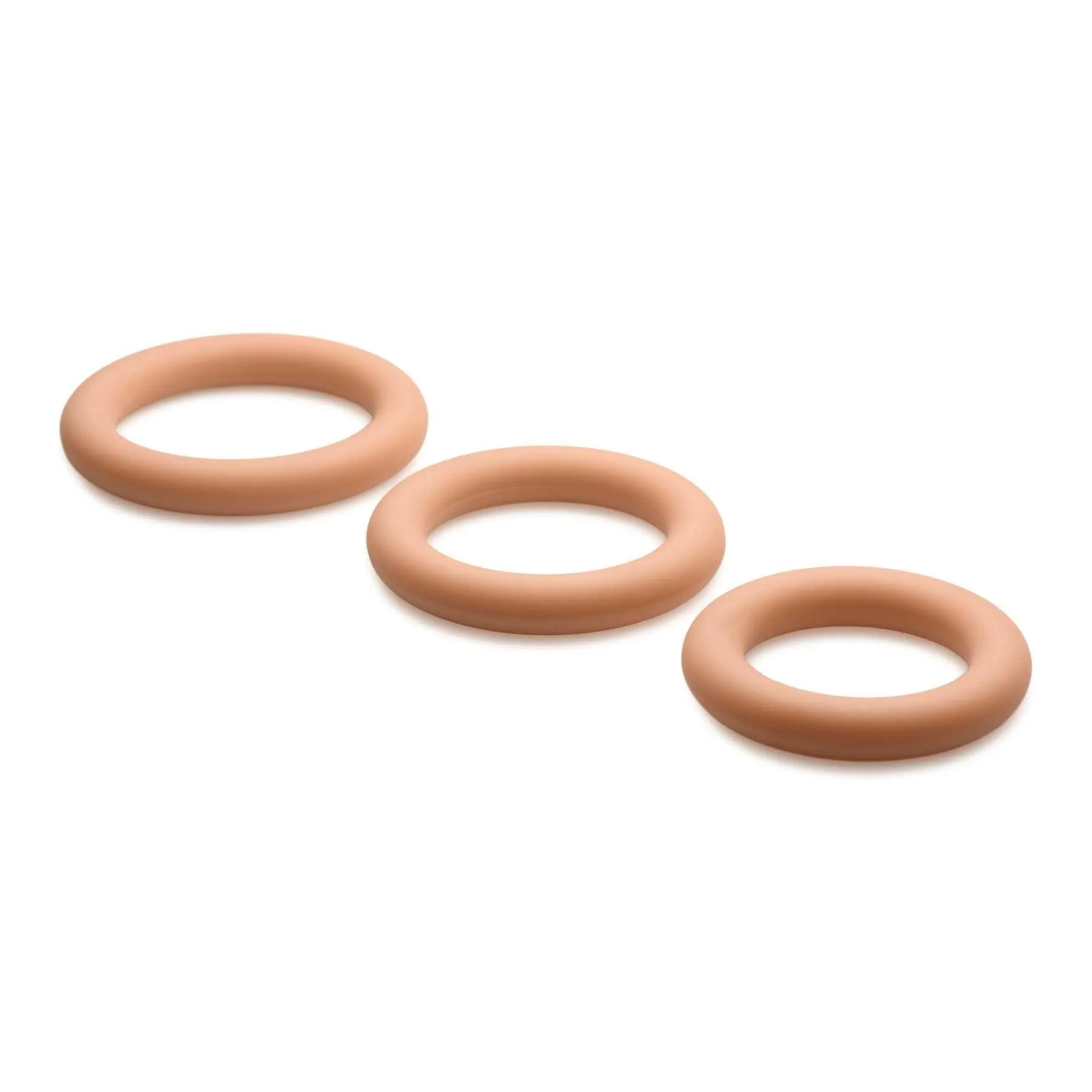 Jock Silicone Cock Ring Set tan