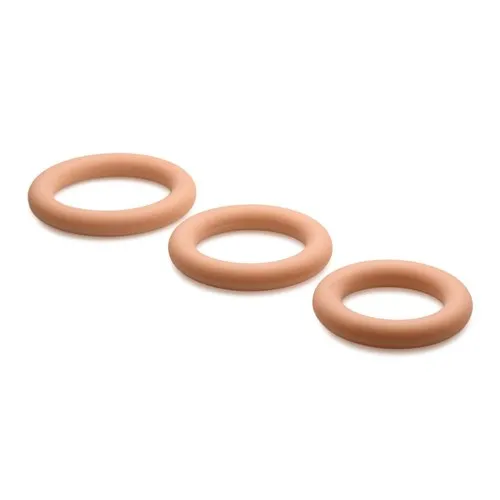 Jock Silicone Cock Ring Set tan