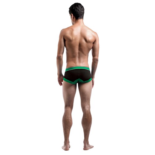 Futbol Fullback bikini on male model green