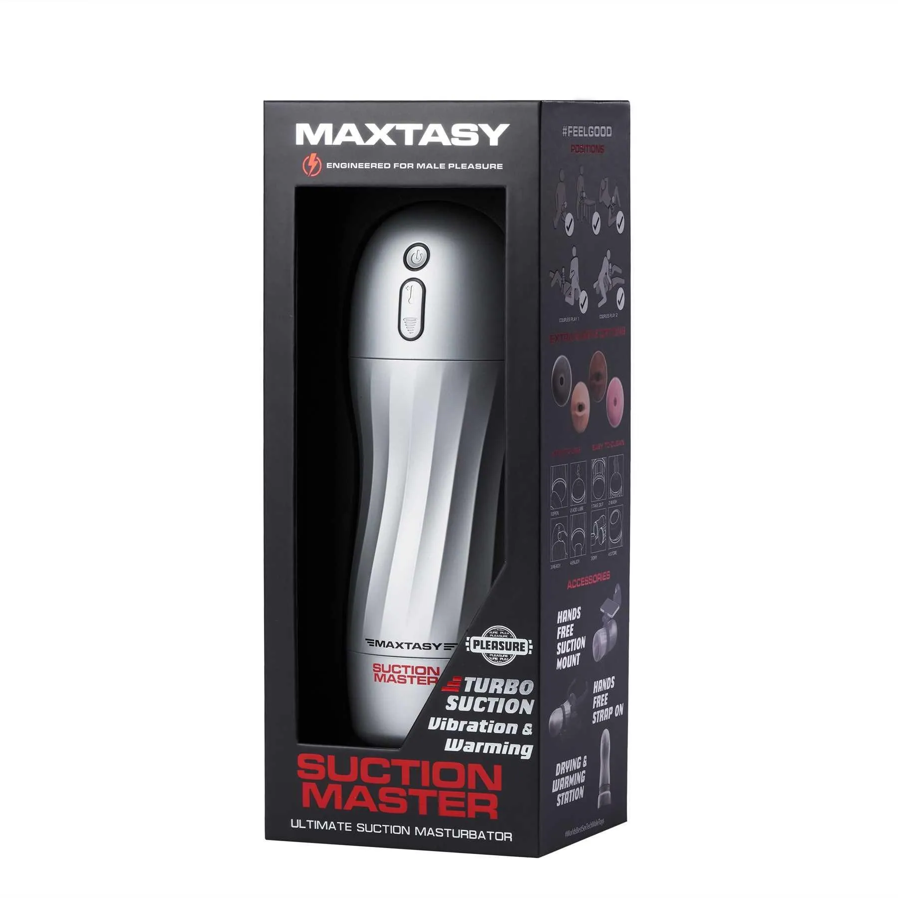 Maxtasy Suction Master Stroker - Realistic Nude Mouth