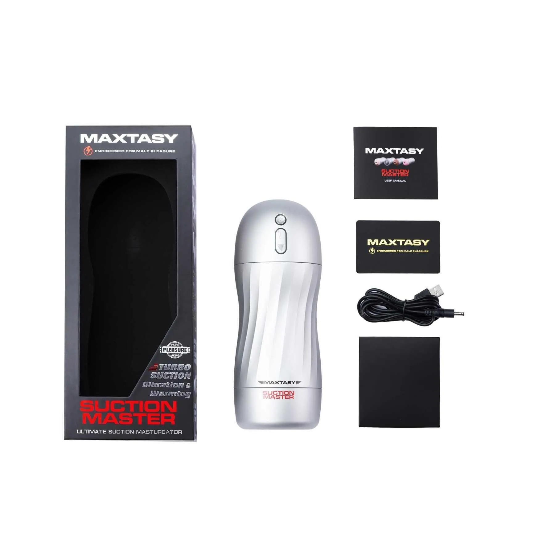 Maxtasy Suction Master Stroker - Realistic Nude Mouth packaging