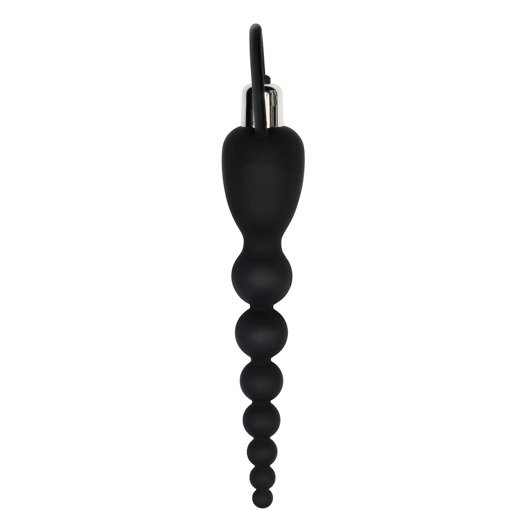 Adam & Eve Vibrating Silicone Anal Beads