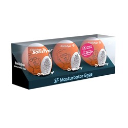 Satsifyer Masturbator Egg 3er Set - Crunchy packaging