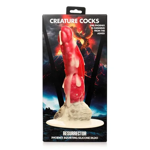 Creature Cock Resurrector Phoenix Squirting Silicone Dildo