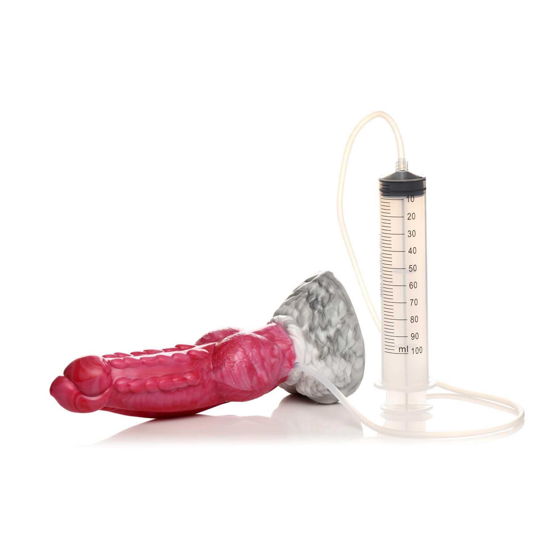 Creature Cock Resurrector Phoenix Squirting Silicone Dildo