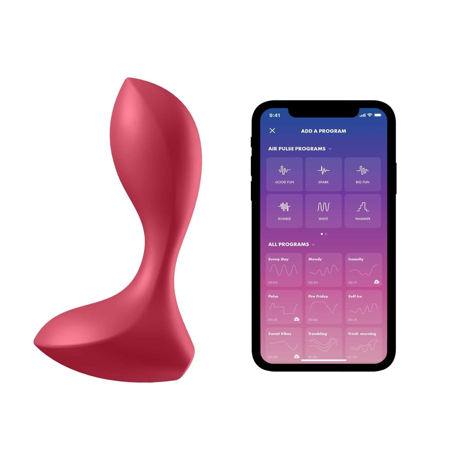 Satisfyer Backdoor Lover Vibrating Anal Plug