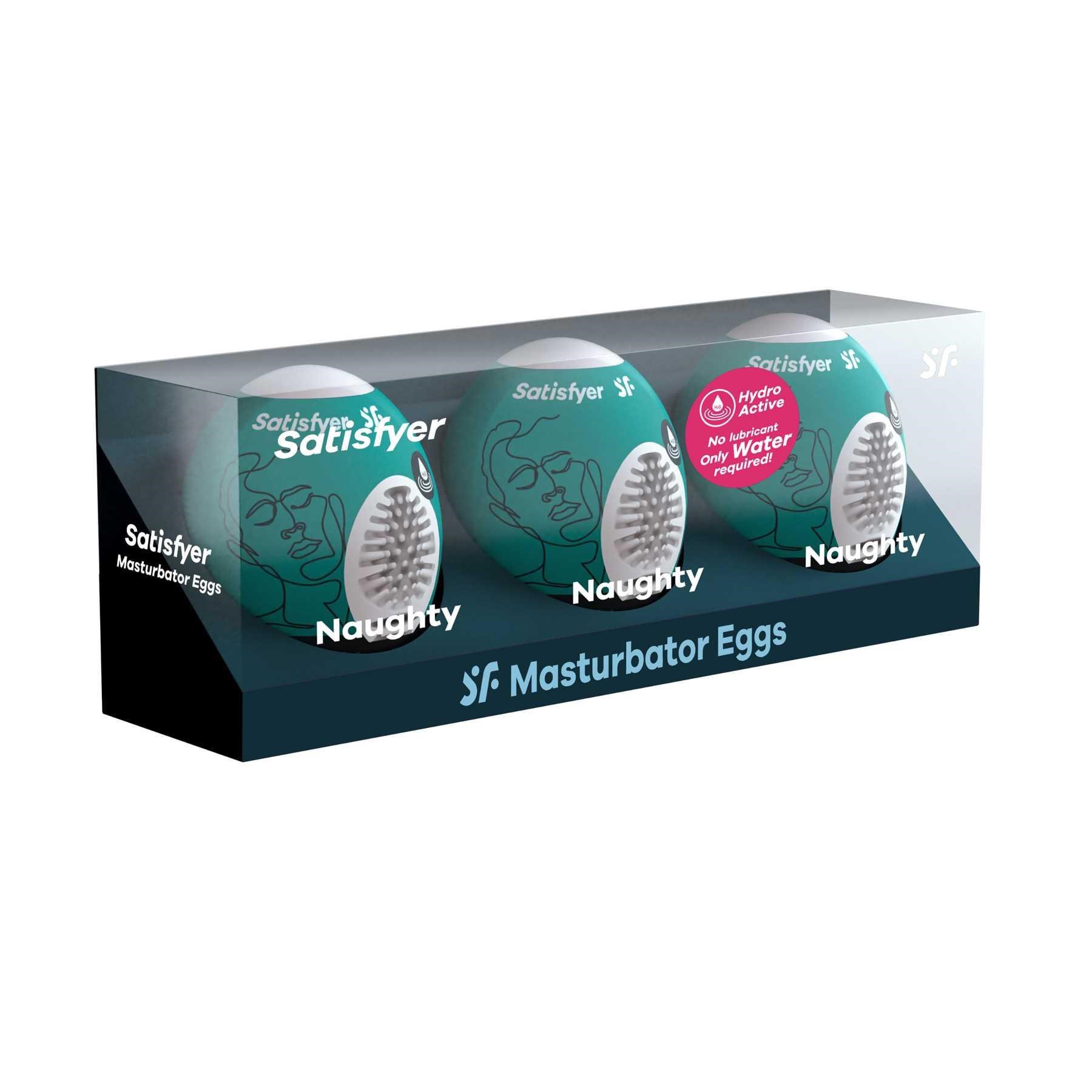 Satisfyer Masturbator Egg 3er Set - Naughty