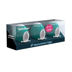 Satisfyer Masturbator Egg 3er Set - Naughty