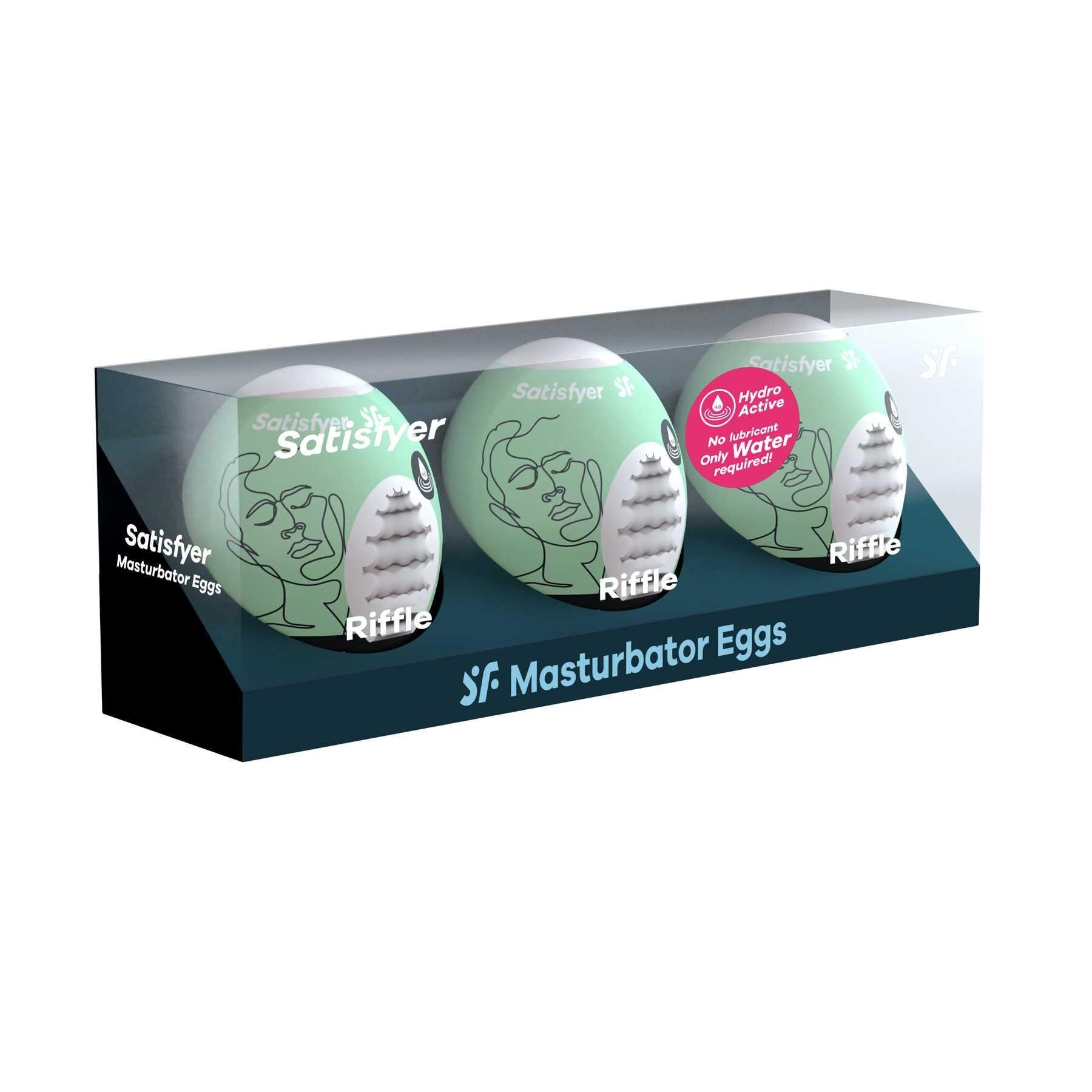 Satisfyer Masturbator Egg 3er Set - Riffle