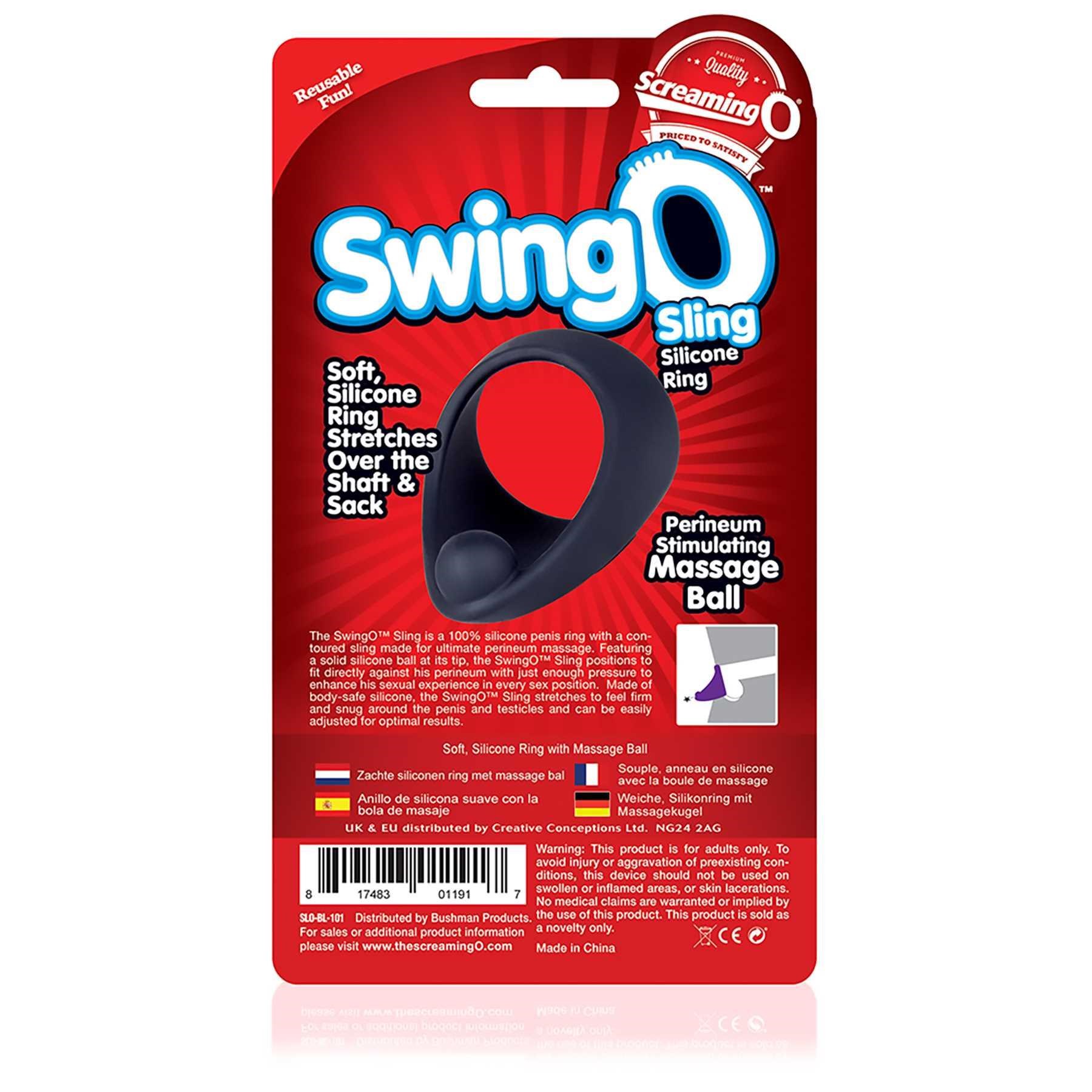 SCREAMING O SWING O SLING black with package