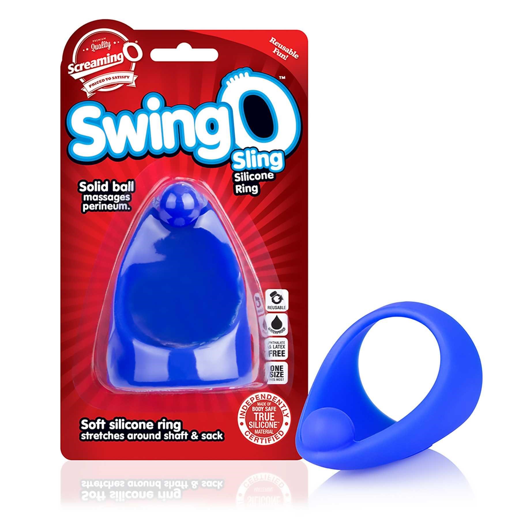 SCREAMING O SWING O SLING blue with package