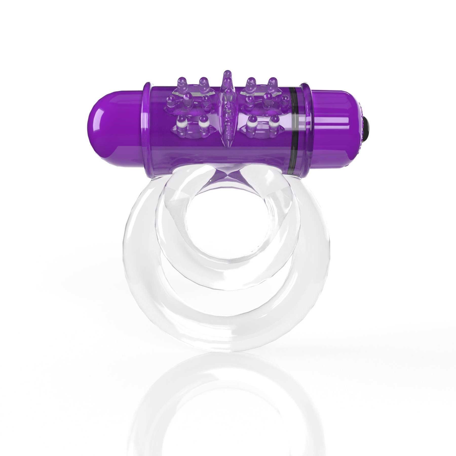 SCREAMING O 4B - DEEP RUMBLING 6 VIBRATING RING purple