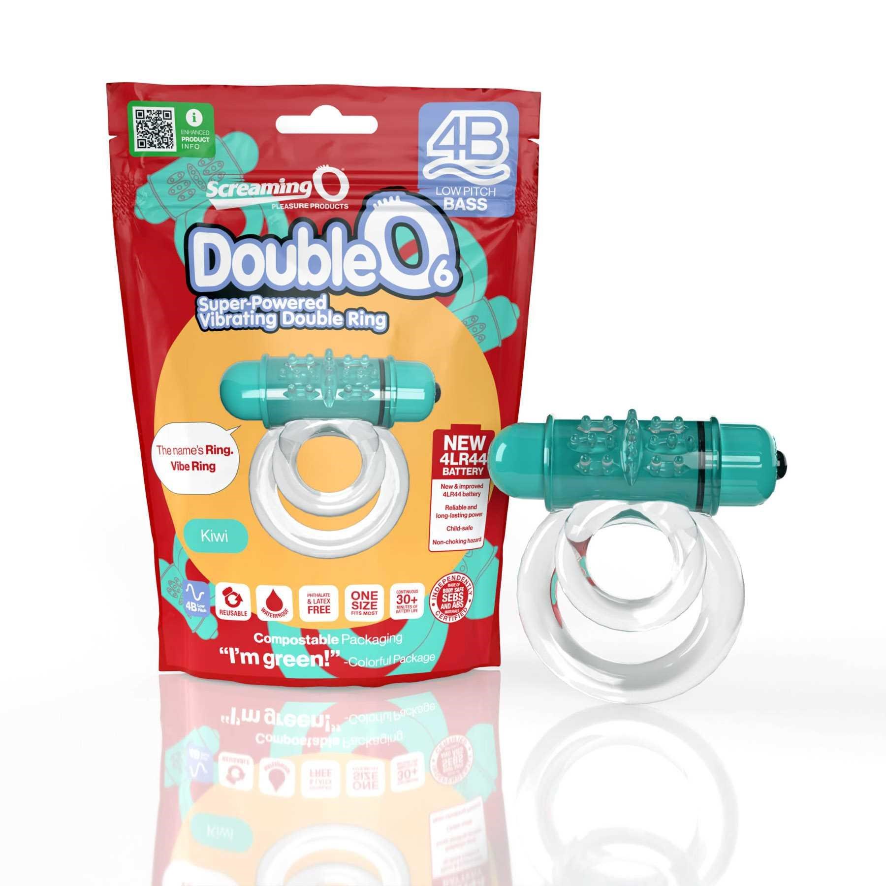 SCREAMING O 4B - DEEP RUMBLING 6 VIBRATING RING green package