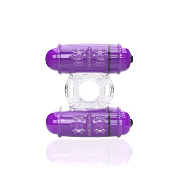 SCREAMING O 4B - DOUBLE WAMMY VIBRATING RING