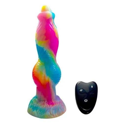 Twisted Unicorn Remote Control Thrusting Dildo