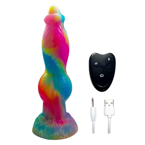 Twisted Unicorn Remote Control Thrusting Dildo