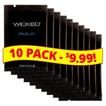 WICKED AQUA LUBE PACK