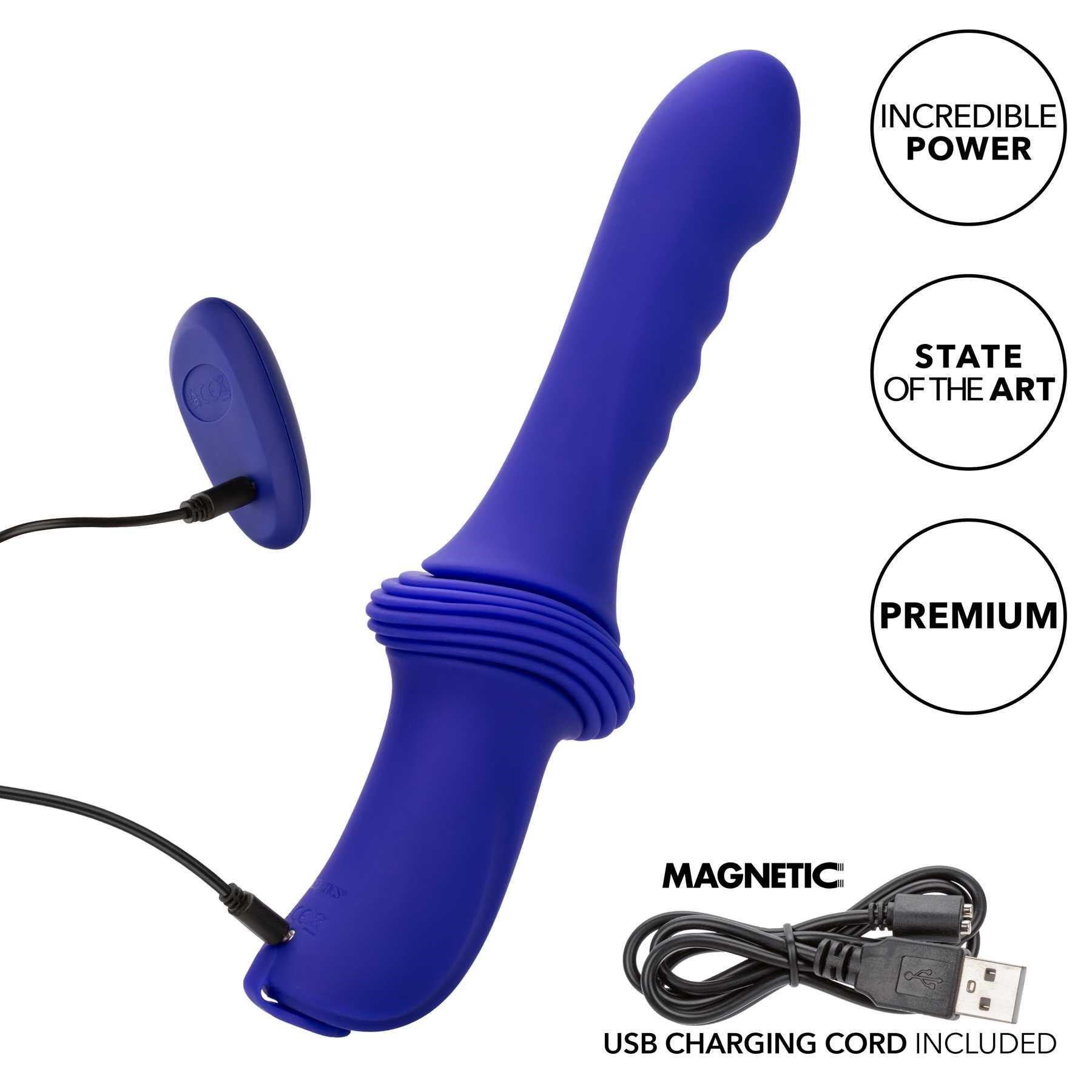 Overdrive Remote Control Ridged Thruster Sex Machine