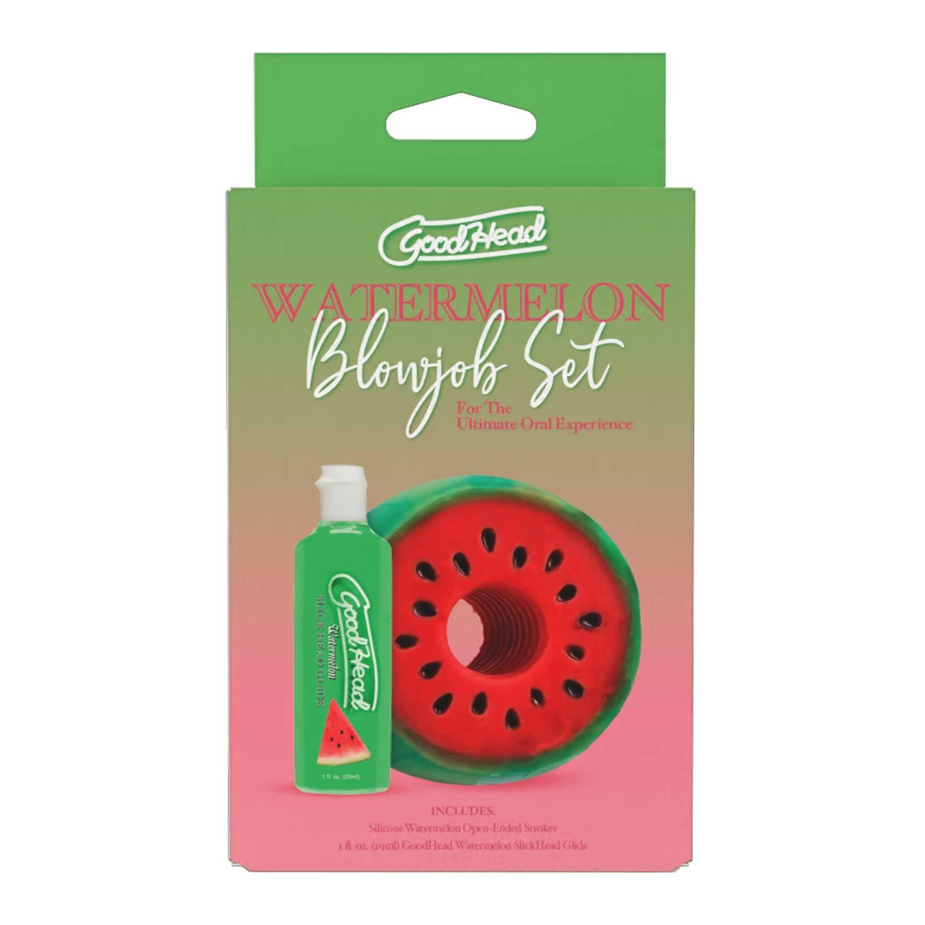 GOOD HEAD WATERMELON BLOWJOB SET box