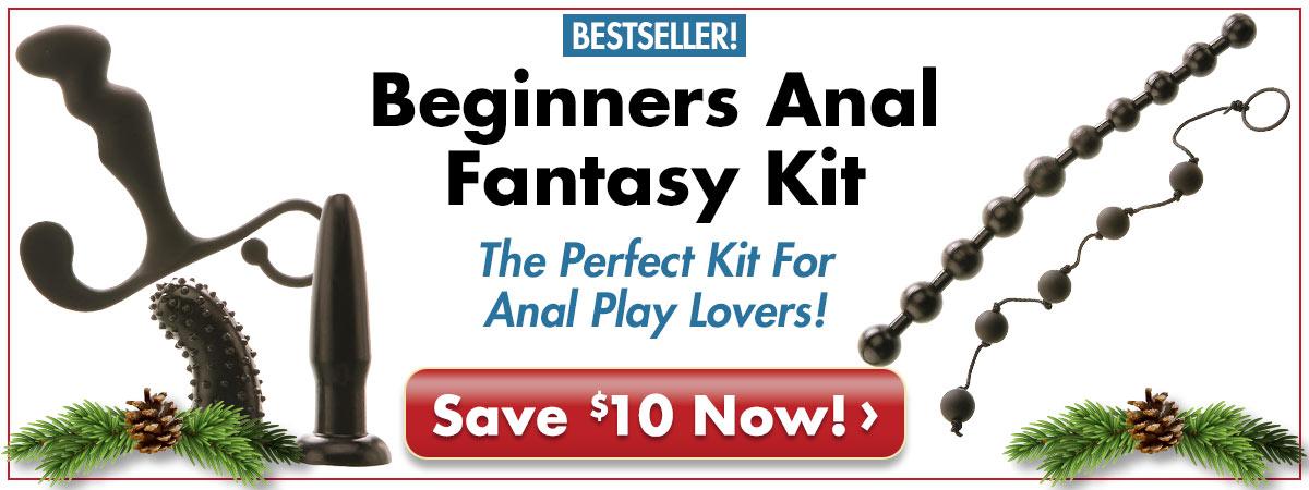 Enjoy The Beginner's Anal Fantasy Kit - The Perfect Kit For Budding Anal Play Lovers!