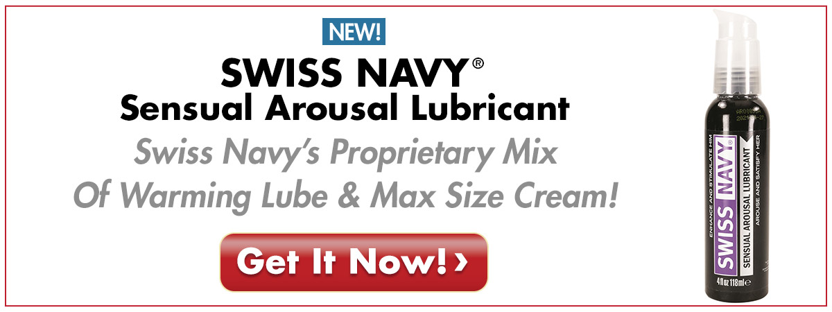 Swiss Navy Sensual Arousal Lubricant - A Proprietary Mix Of Warming Lube & Max Size Cream!