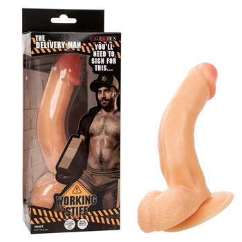 Working Stiff The Delivery Man dildo with product box