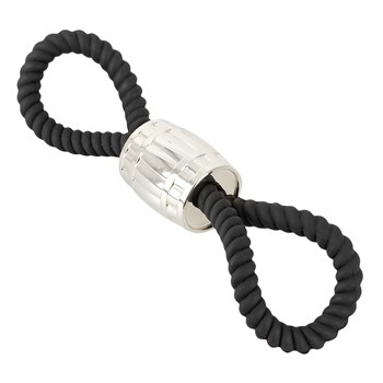 Rebel Heavy Rope Cock Strap 2 Loops