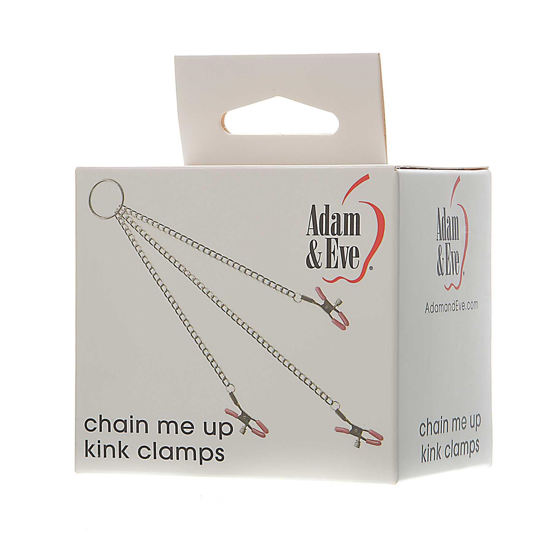 A&E Chain Me Up Nipple Clamps package